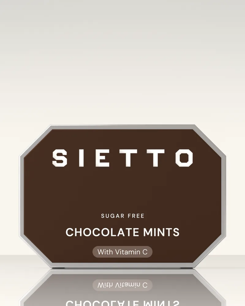 SIETTO Chocolate mints tin