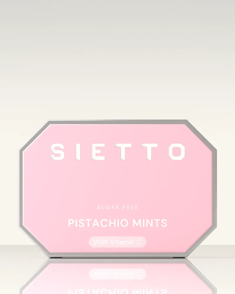 SIETTO Pistachio mints tin